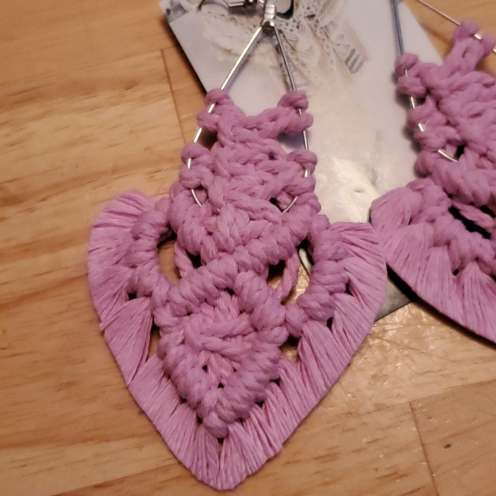 Macrame Earrings - image 2